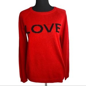 Philosophy Red Love Sweater